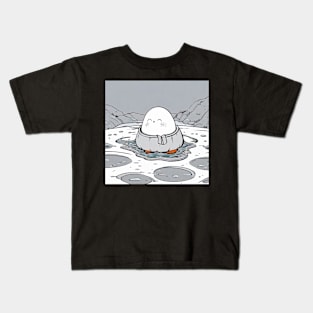 Baby Snow Egg Kids T-Shirt